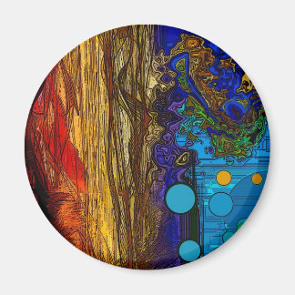 Imã Frame - Abstrato Art