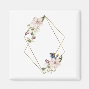 Imã Frame Floral 2