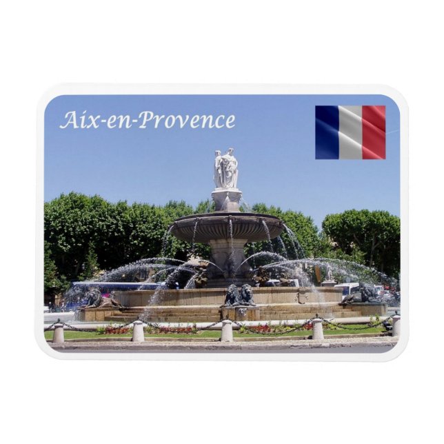 Ímã França - Aix-en-Provence - (Horizontal)