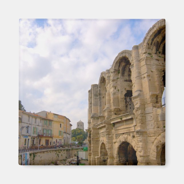 Imã França, Arles, Provença, anfiteatro romano (Frente)