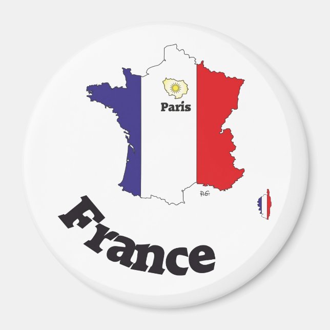 Imã França France cia de fra íman (Frente)