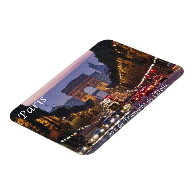 Ímã França - Paris - Arc de triomphe de l'Étoile - (Left Side)