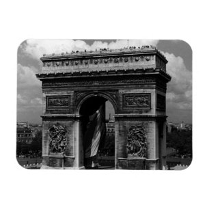 Ímã França Paris Arch Triumphal Place Etoile 1970
