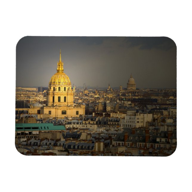 Ímã França, Paris. Les Invalides visto a partir da (Horizontal)