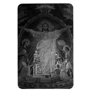 Ímã França Paris Principal mosaico Sagrado Coração jes