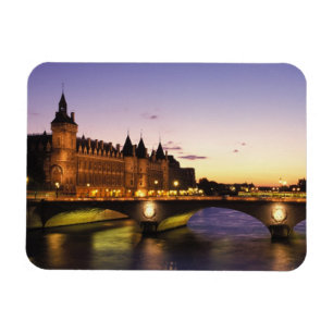 Ímã França, Paris, Rio Sena e Conciergerie em
