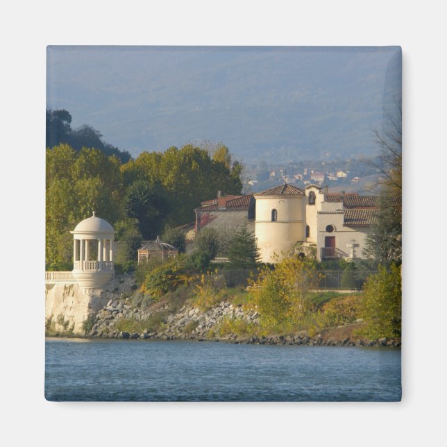 Imã França, Rio Rhone, cidade perto de Vienne 2 (Frente)