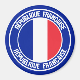 Imã França Round Emblem
