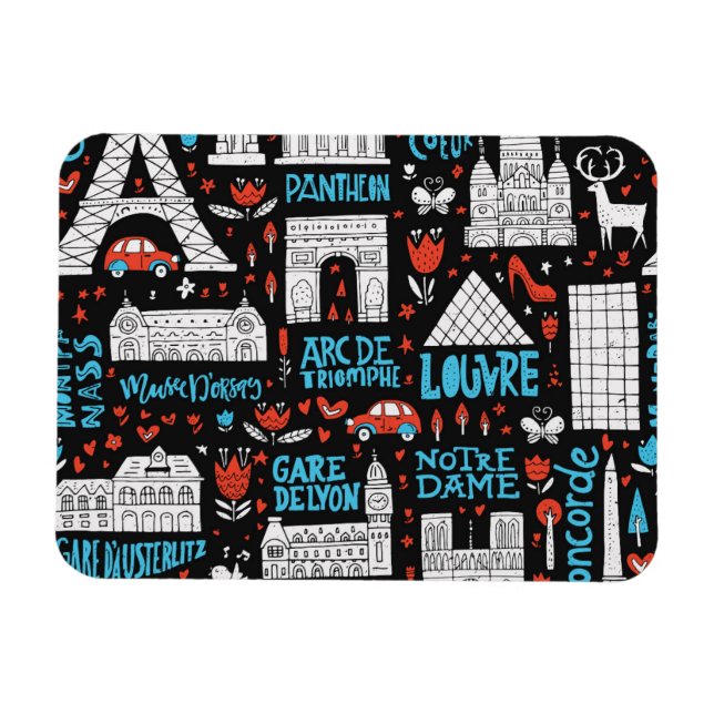 Ímã França | Símbolos Padrão (Horizontal)