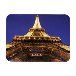 Ímã FRANÇA, Torre Eiffel de Paris, vista noturna
