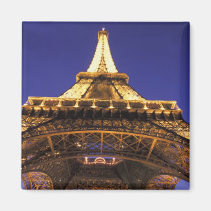 Imã FRANÇA, Torre Eiffel de Paris, vista noturna