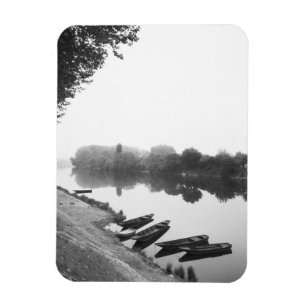 Ímã FRANÇA, Touraine, O Loire: CHINON Barcos ao longo