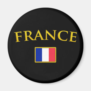 Imã France dourado