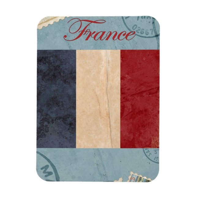 Ímã France Souvenir Magnet (Vertical)