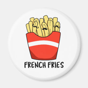 Imã Francês Fries Engraçado Rápido Comida