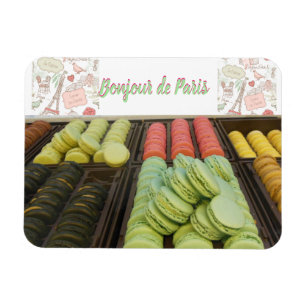 Ímã Francês Macaron de Paris