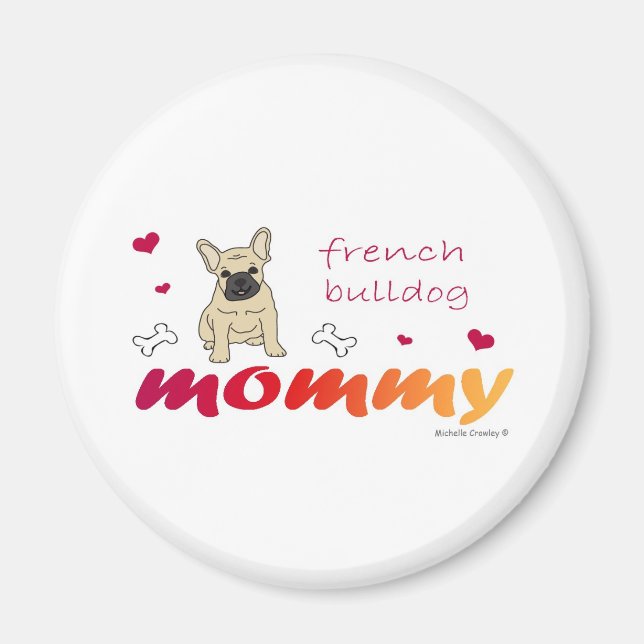 Imã FrancêsBulldogFawnMamã (Frente)