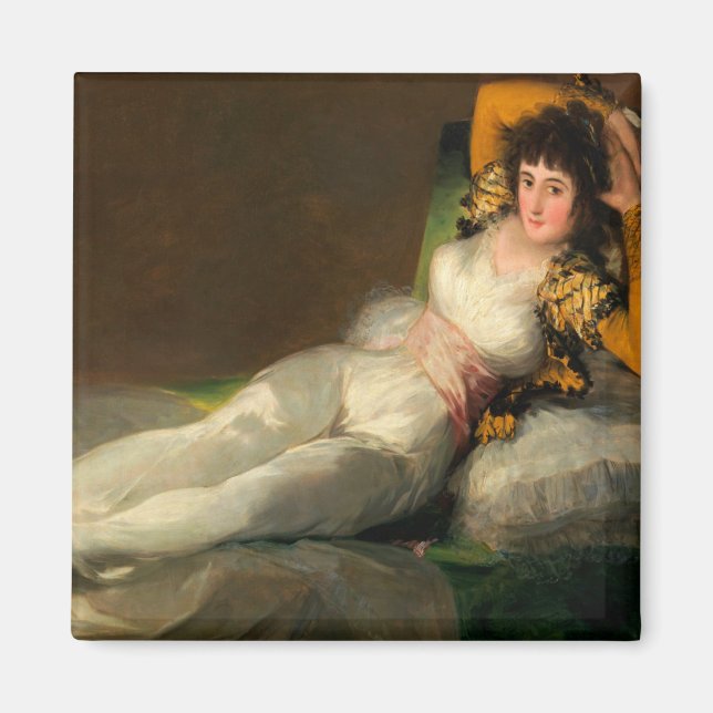 Imã Francisco de Goya a maja vestida (Frente)
