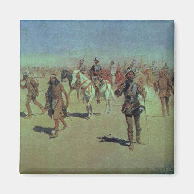 Imã Francisco Vasquez de Coronado Fazer seu caminho (Frente)