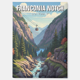 Imã Franconia Notch State Park Viagem