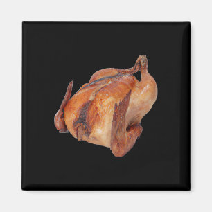 Imã Frango Assado Rotisserie - Uni-adultos, Preto