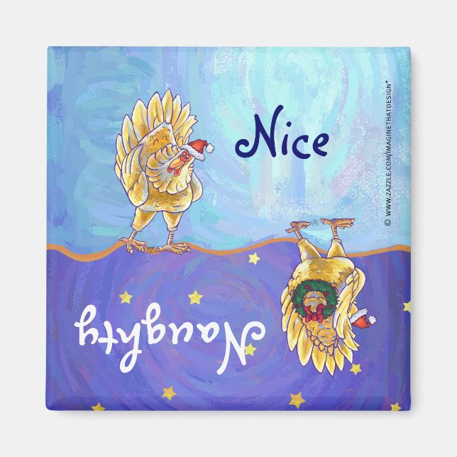 Imã Frango de Natal (Frente)