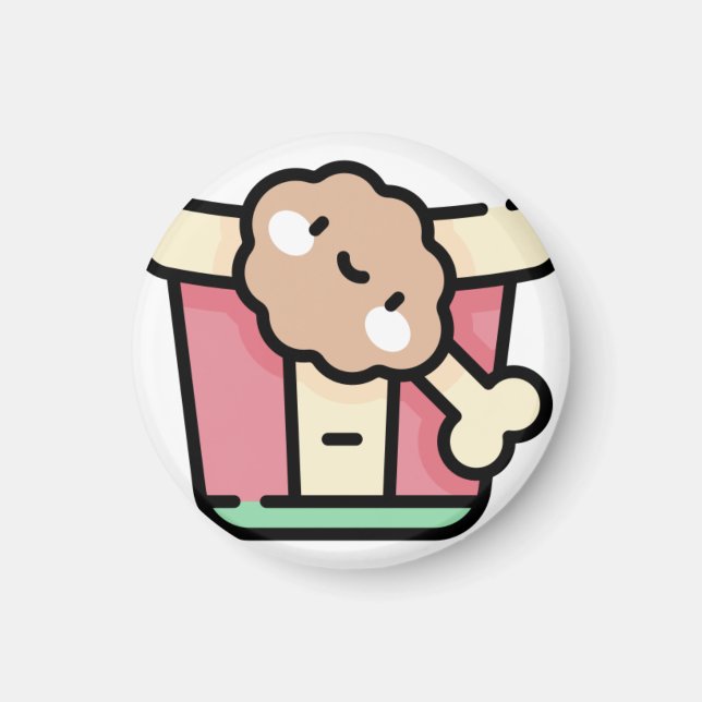 Imã frango frito (Frente)