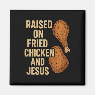 Imã Frango Frito & Jesus Vida Cristã Country S