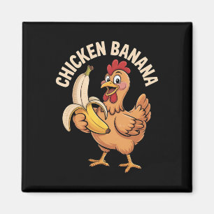 Imã Frango Nana Meme Tendência Engraçado Frango Nana _