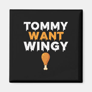 Imã Frango Tommy Quer Asa, Humor de Frango Engraçado