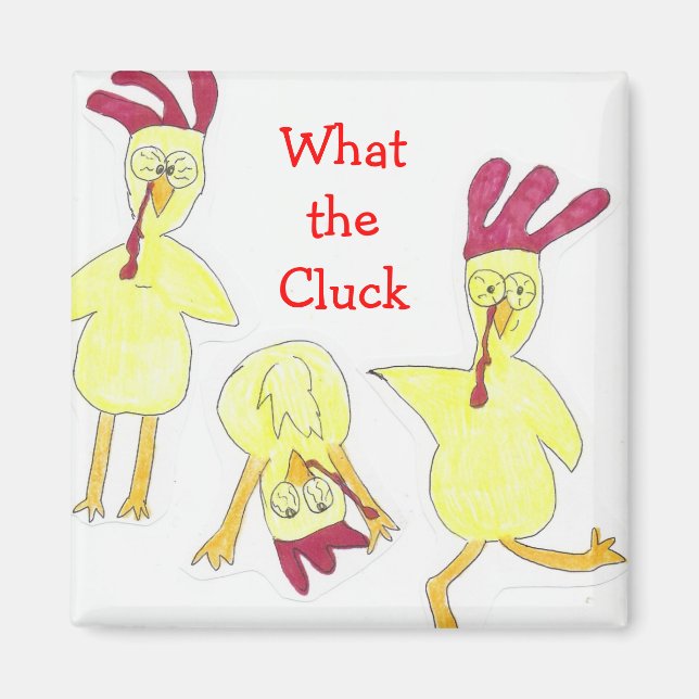 Imã frangos, ímã (Frente)