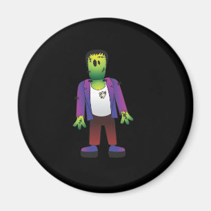 Imã Frankenstein bonito o Dia das Bruxas