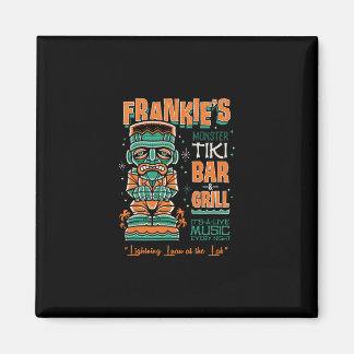 Imã Frankenstein Creepy Cute Tiki Lounge Vacation Surf