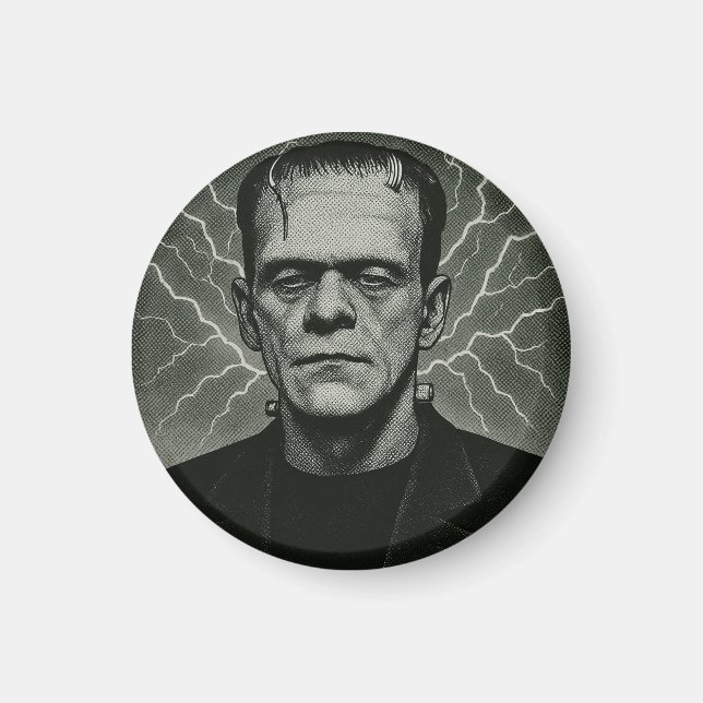 Imã Frankenstein Electricity Art (Frente)