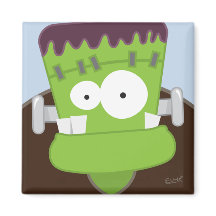 Frankenstein Monster Kids Halloween Magnet