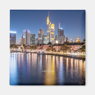 Imã Frankfurt, Alemanha, linha do horizonte