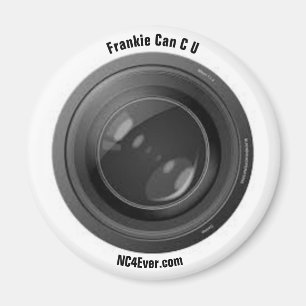 Imã Frankie Can C U Magnet