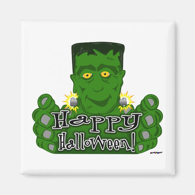 Imã Frankie Happy Halloween! (Frente)