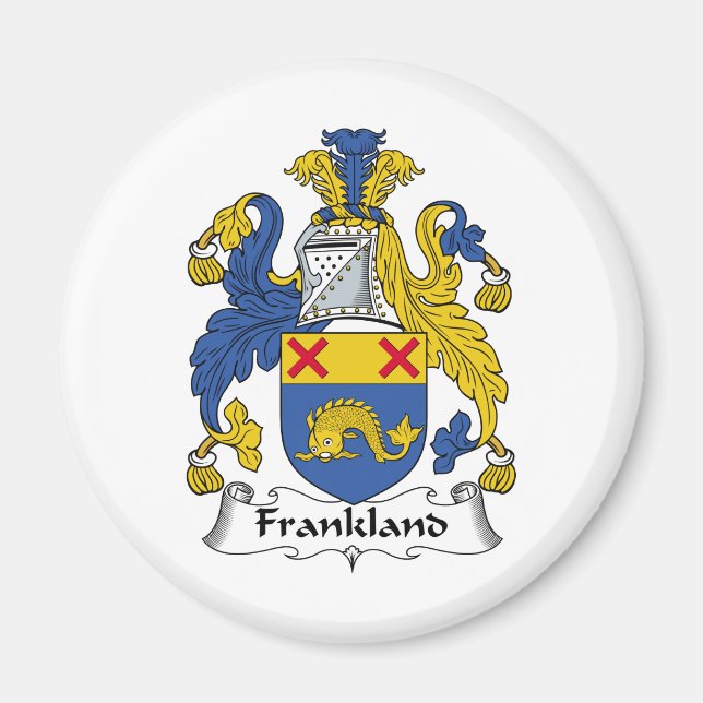 Imã Frankland Family Crest (Frente)