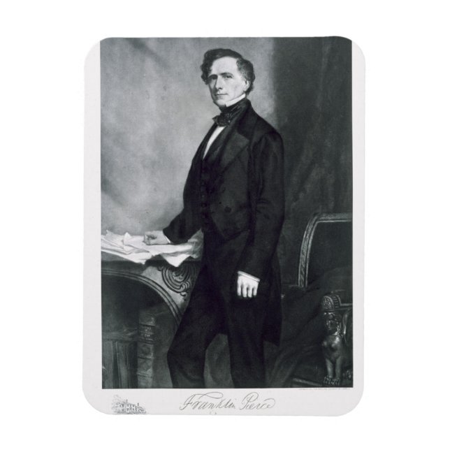 Ímã Franklin Pierce, 14 do Estado Unidos (Vertical)