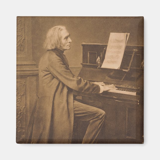 Imã Franz Liszt no Piano (Frente)