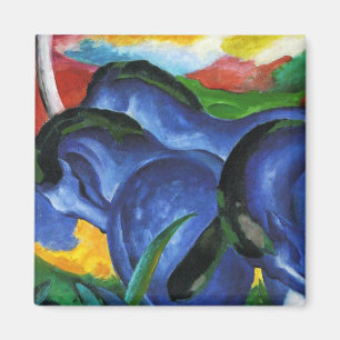 Imã Franz Marc Blue Horses Magnet