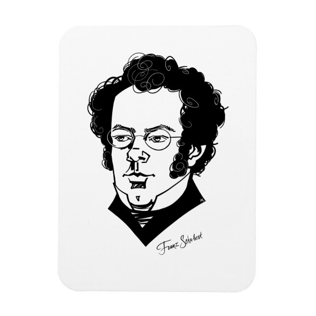 Ímã Franz Schubert (Vertical)