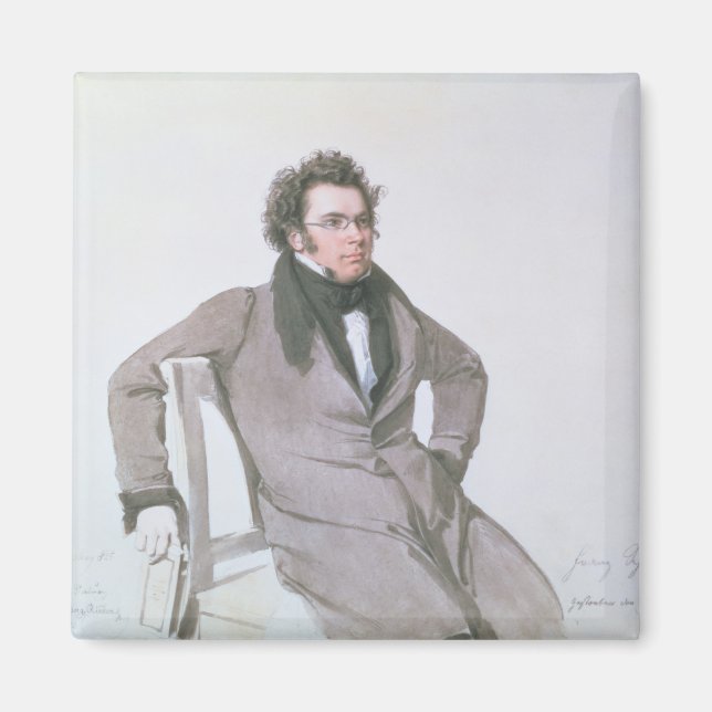 Imã Franz Schubert , 1825 (Frente)