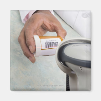 Imã Frasco de pílula de varrimento do farmacêutico com