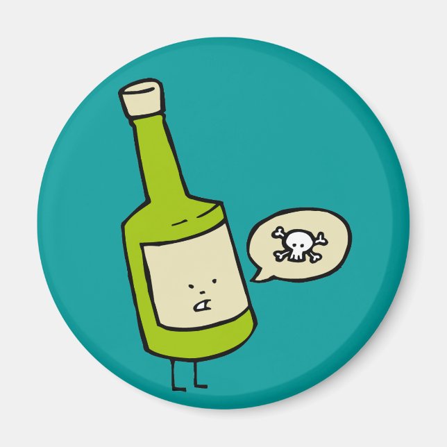 Imã Frasco de Veneno (Frente)