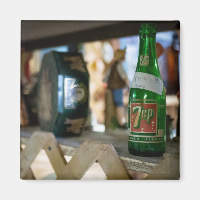 Imã Frasco Vintage 7Up (Frente)