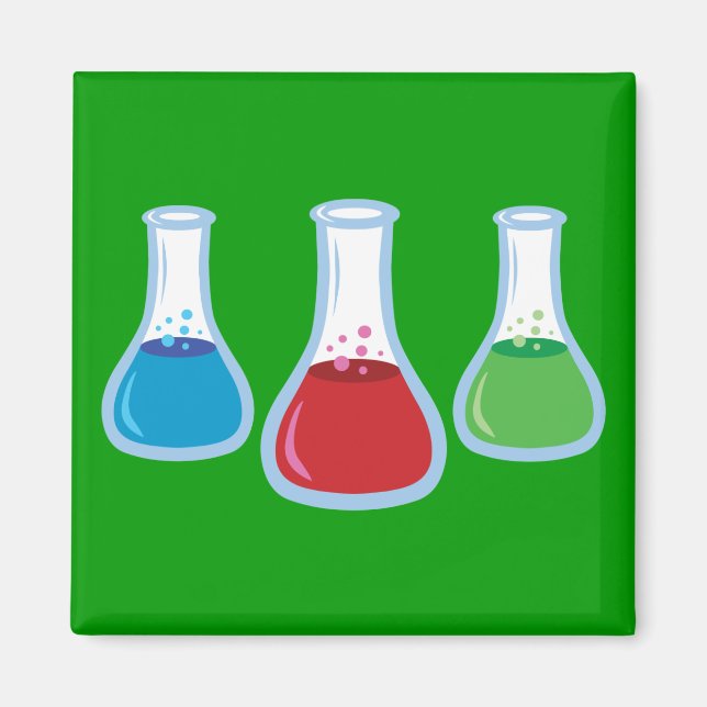 Imã Frascos de Ciência (Frente)