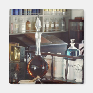 Imã Frascos de farmácia antigos