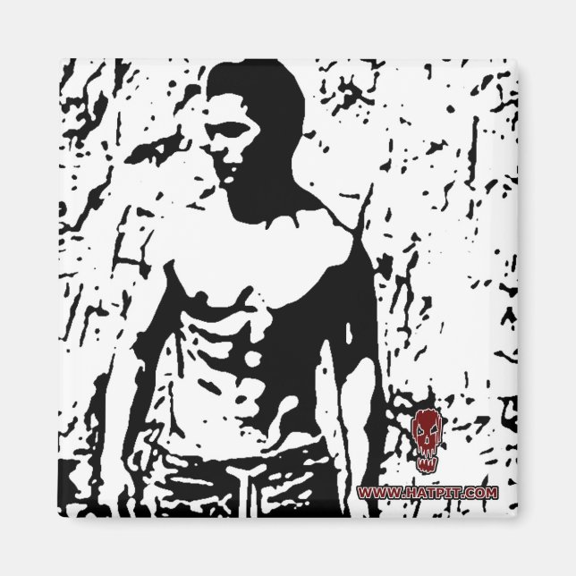 Imã Fratboy, atletismo 001 Magnet (Frente)